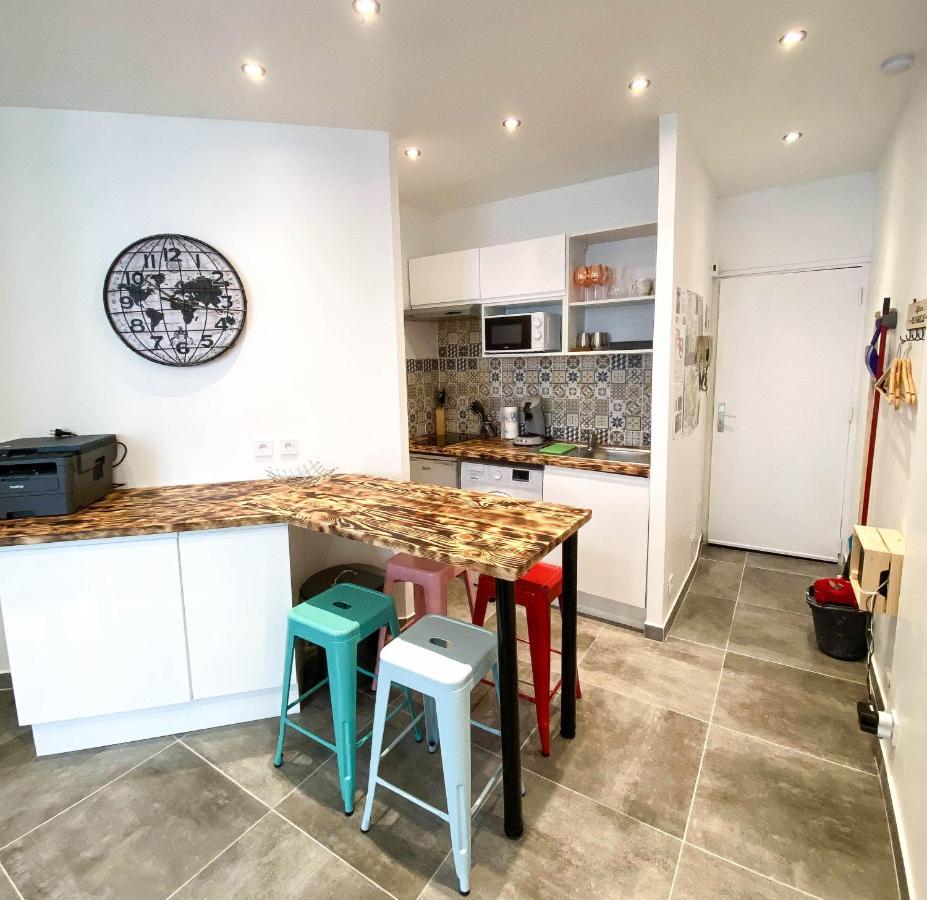 Charmant T2 En Coeur De Ville - 2 Lits + Lit Bebe - Wifi - Imprimante Каркасон Екстериор снимка