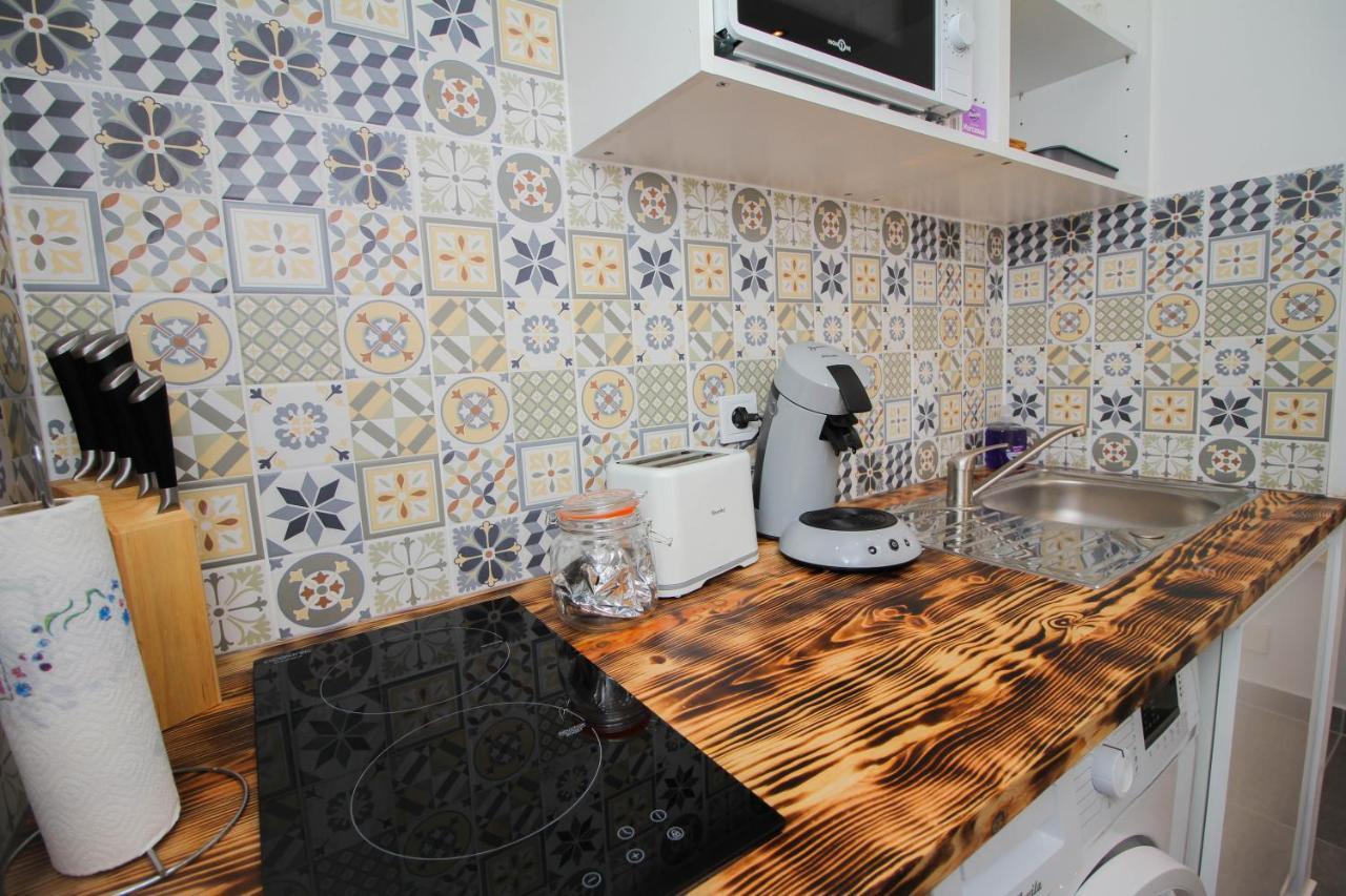 Charmant T2 En Coeur De Ville - 2 Lits + Lit Bebe - Wifi - Imprimante Каркасон Екстериор снимка